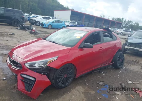 2021 Kia Forte Gt из США, поврежденный, VIN 3KPF44AC5ME288321